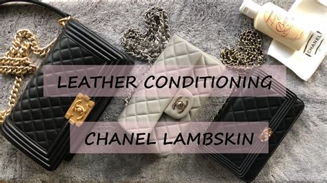 leather conditioner for chanel lambskin